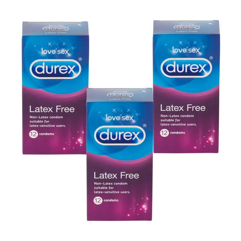 Durex Latex Free Condoms Triple Pack