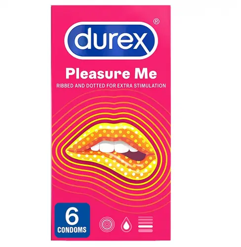 Durex Pleasure Me Condoms 6 (N)