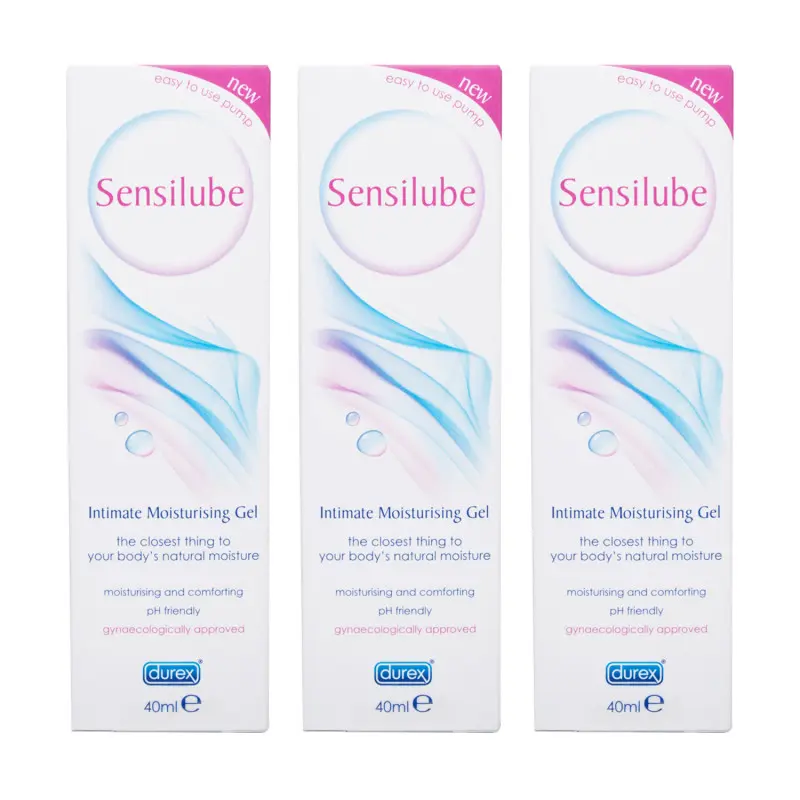 Durex Sensilube Intimate Moisturising Gel Triple Pack