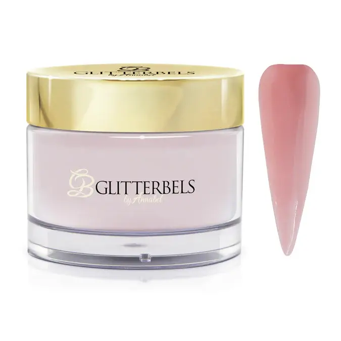 Dusky Pink Glitterbels Coloured Acrylic