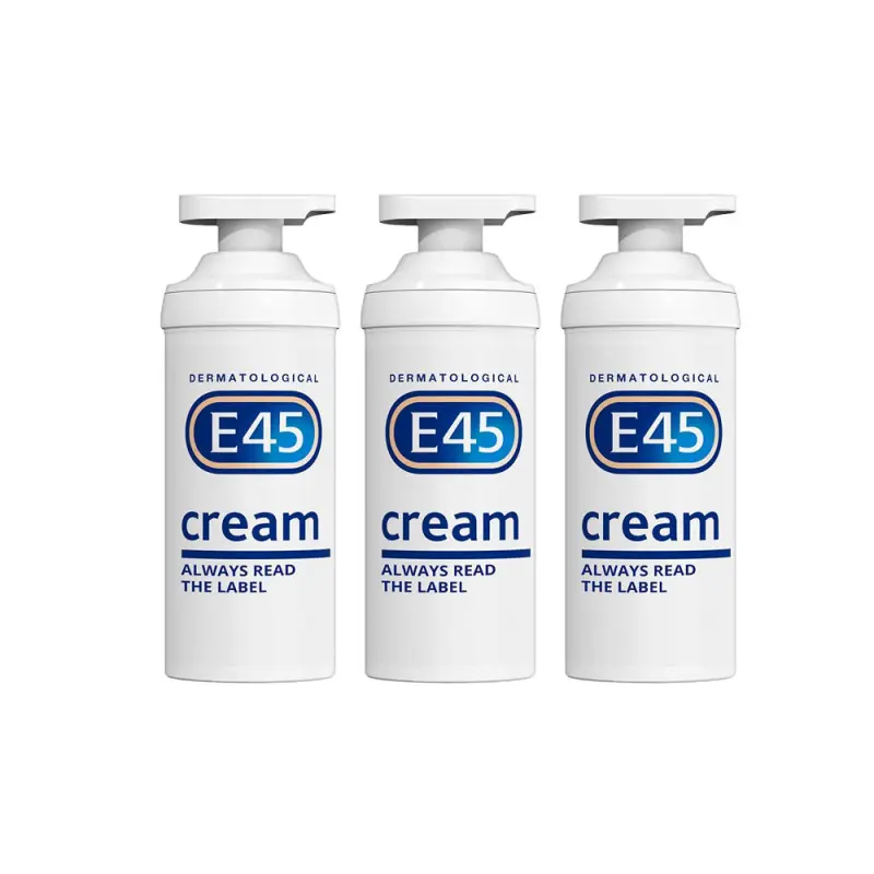 E45 Cream Pump Triple Pack