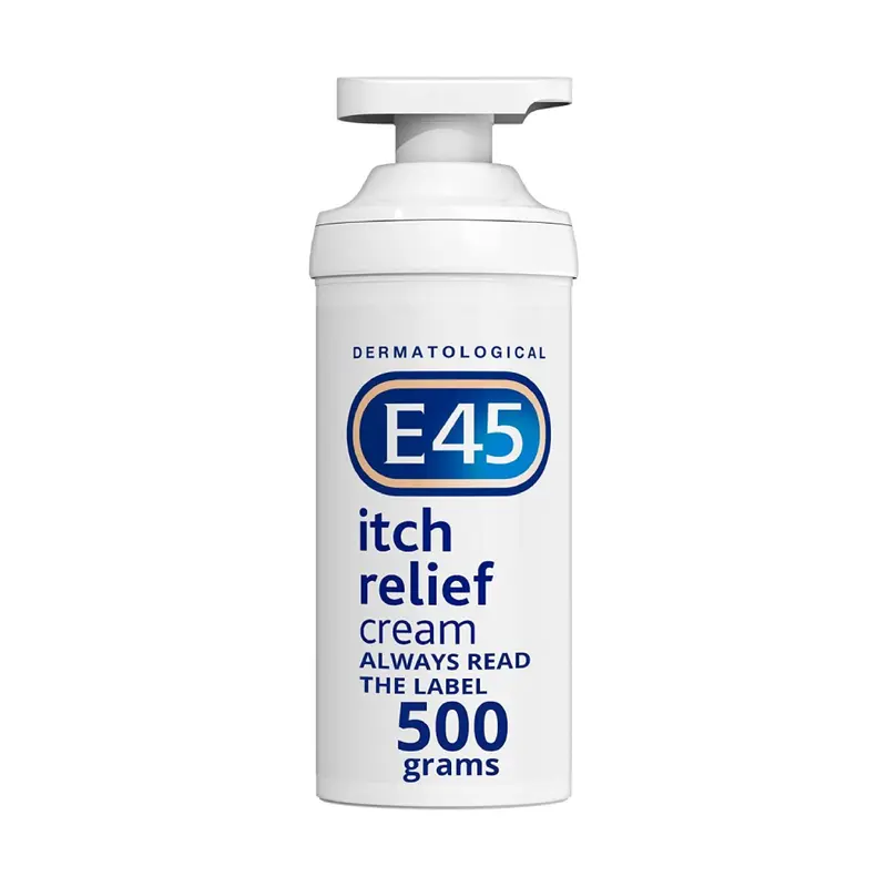 E45 Itch Relief Cream Pump 500g