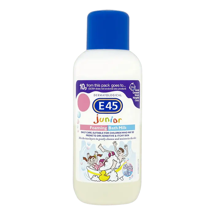 E45 Junior Foaming Bath Milk 500ml