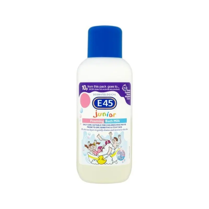 E45 Junior Foaming Bath Milk 500ml