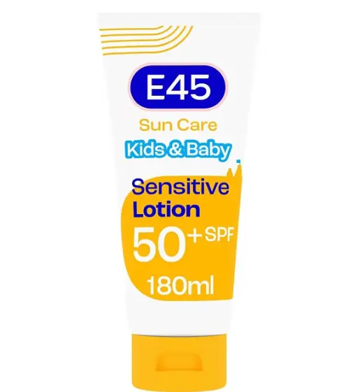 E45 Sun Care Kids & Baby Sensitive Lotion SPF 50+ - 180ml