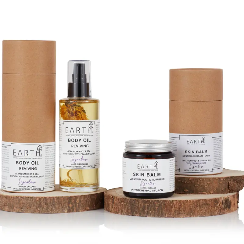 EARTH BODY OIL and SKIN BALM DUET