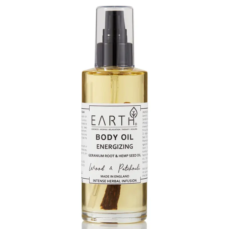 EARTH BODY OIL WITH WOOD & PATCHOULI - 150 ML