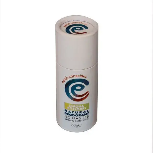 Earth Conscious Lemon & Rosemary Natural Deodorant Stick 60g