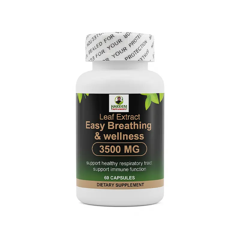 Easy Breathing and Wellness Support 3500mg 60 Capsules