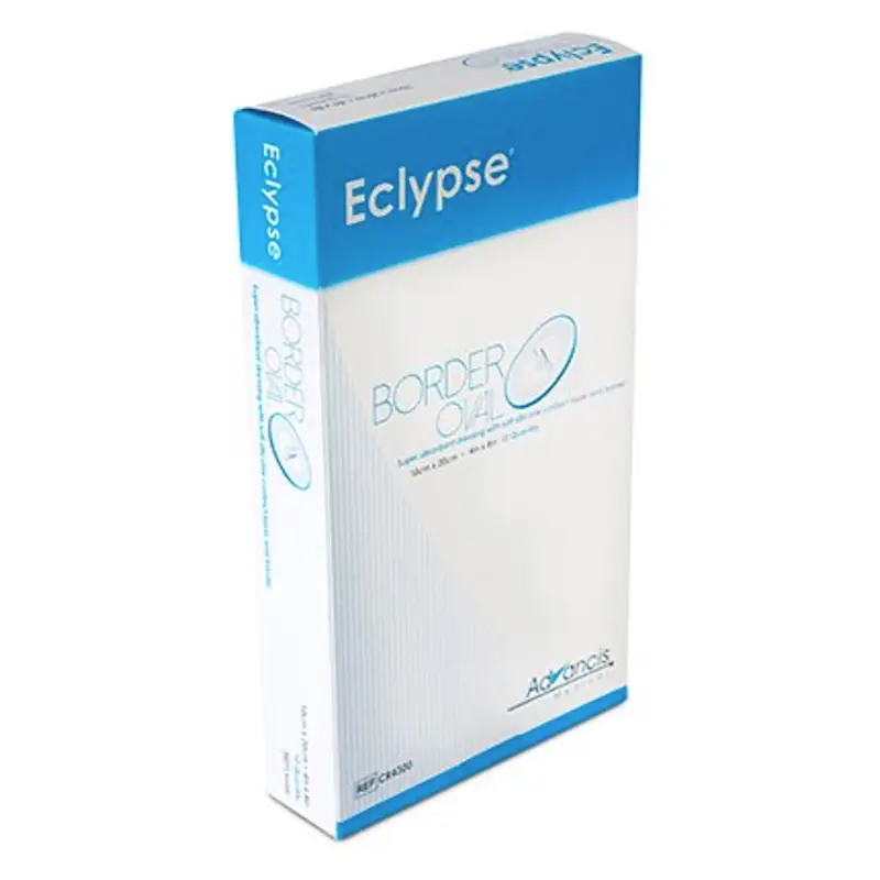 Eclypse® Border Oval Superabsorbent Dressings