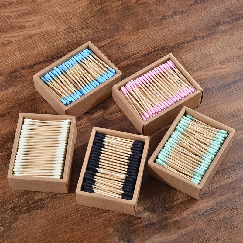 Eco Friendly Bamboo Cotton Buds 2000Pcs
