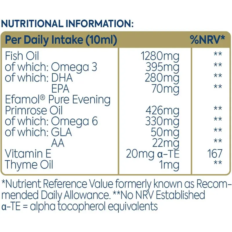 Efamol Brain Efalex Original Formula 150ml