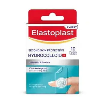 Elastoplast Second Skin Hydrocolloid Plasters 10 Pack