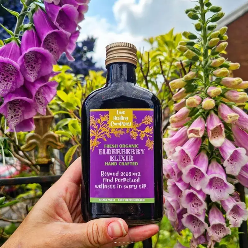 Elderberry Elixir - Organic Syrup