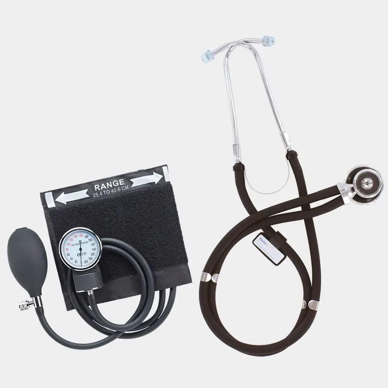 Emerald Sphygmomanometer & Twin Tube Sprague Rappaport Stethoscope Set