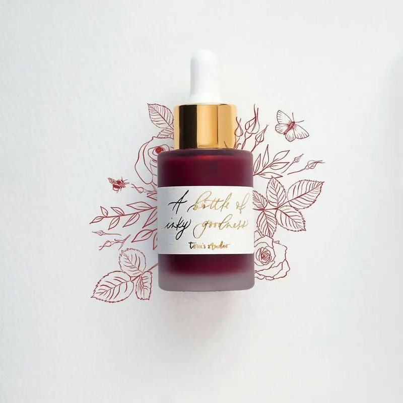 English Rose - Calligraphy Ink