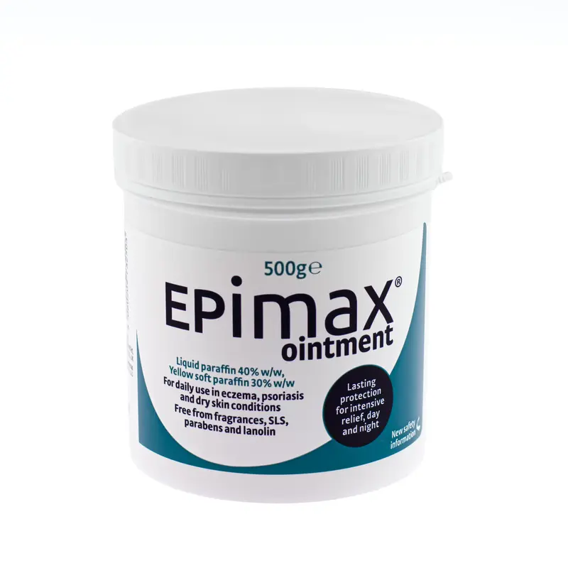Epimax Ointment - Liquid & White Soft Paraffin For Dry Skin Conditions (500g) (x1)