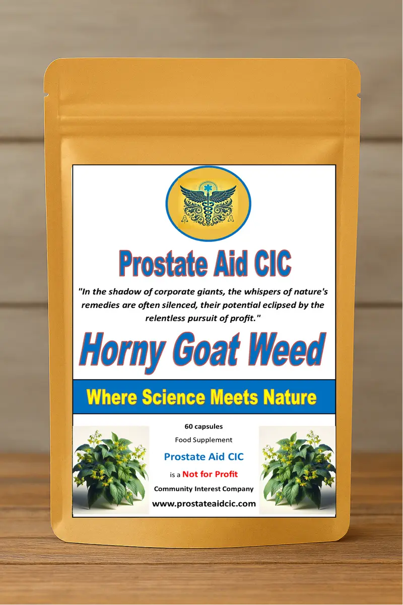 Epimedium Extract (Horny Goat Weed) Capsules | Botanical Supplement | 60 Capsules UK