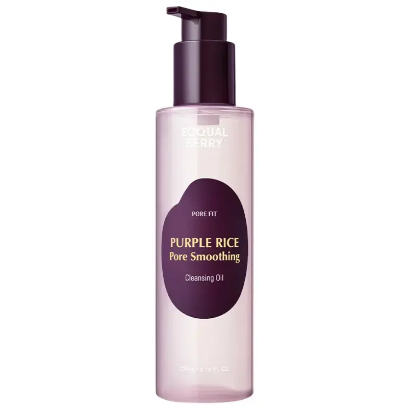 EQQUALBERRY - Purple Rice Pore Smoothing Cleansing Oil 200ml.
