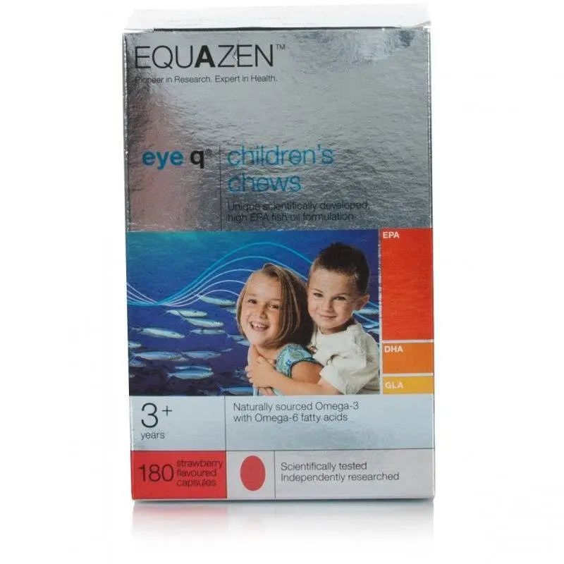 Equazen Eye Q Chews Strawberry Flavoured (180 Tablets)
