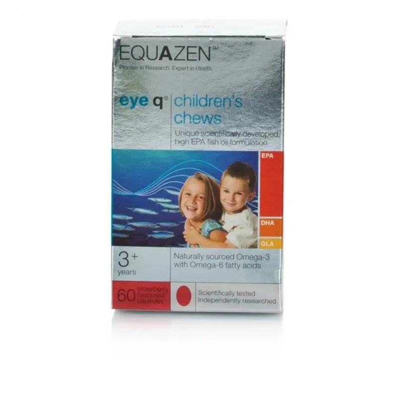 Equazen Eye Q Chews Strawberry Flavoured (60 Tablets)