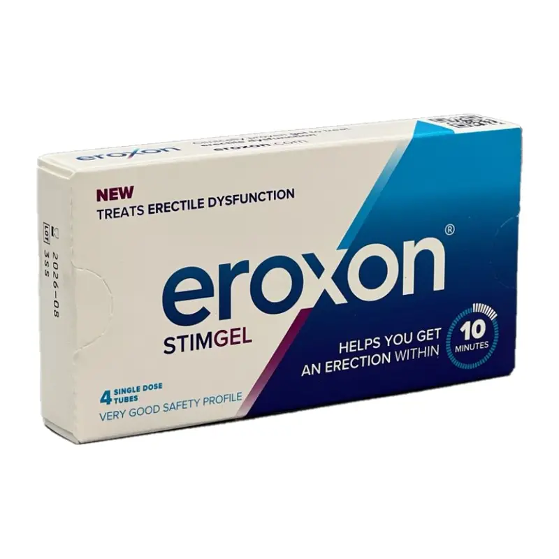 Eroxon Erectile Dysfunction Treatment Gel - 4 Pack