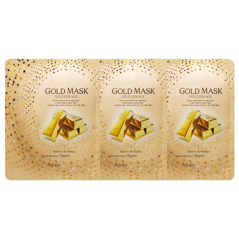 Esfolio - Gold Essence Mask 25ml. (Pack of 3)
