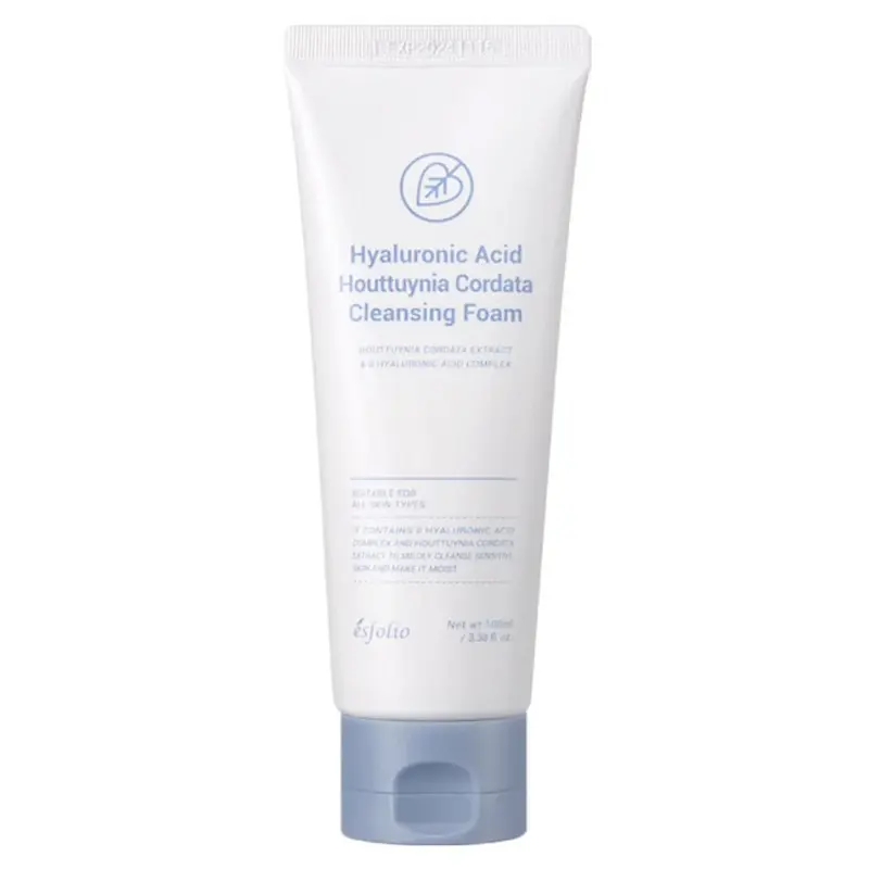 Esfolio - Hyaluronic Acid Houttuynia Cordata Cleansing Foam 100ml.