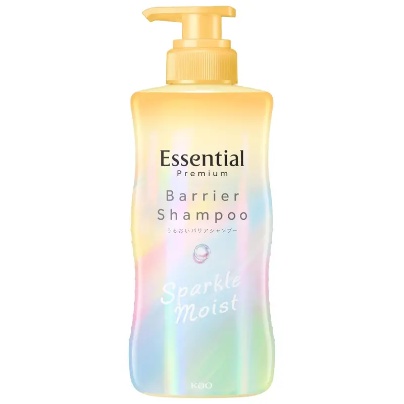 Essential - Kao - Premium Barrier Shampoo, Sparkle Moist 430ml.