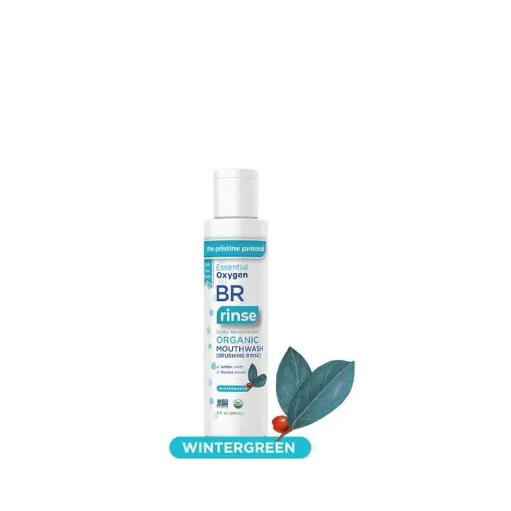 Essential Oxygen BR Mouthwash + Rinse Wintergreen 88ml
