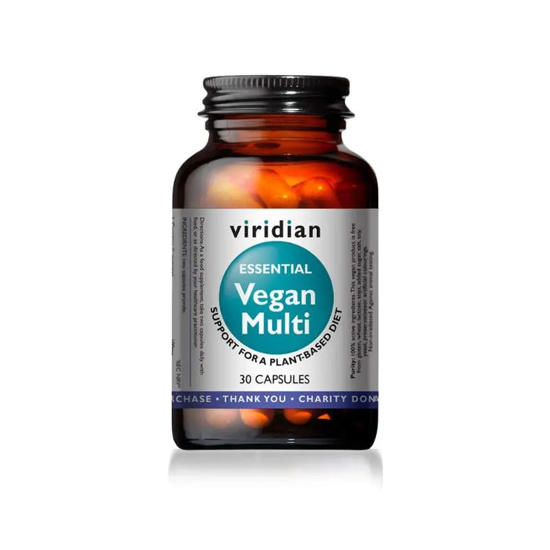 Essential Vegan Multivitamin Veg Caps