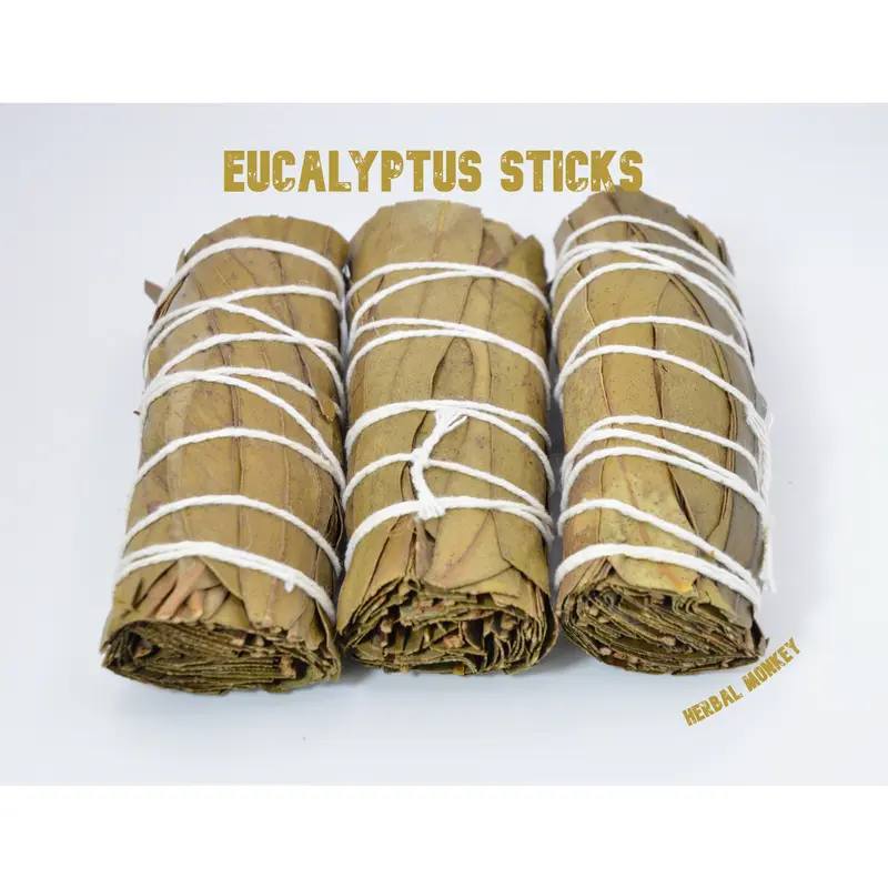 Eucalyptus Smudge Sticks | Infused with loving energy within a Crystal Grid