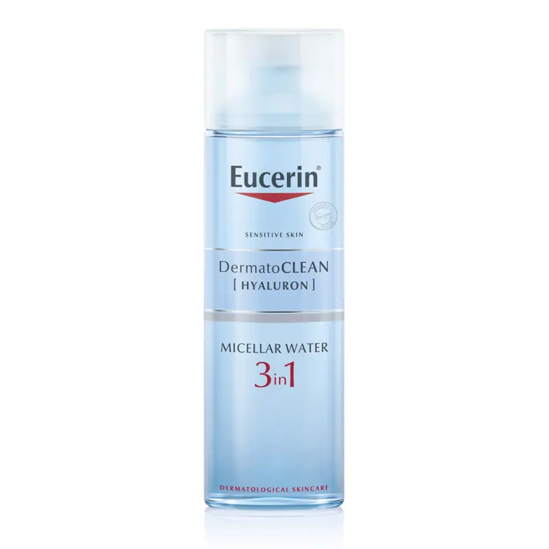 Eucerin DermatoCLEAN Hyaluron 3 in 1 Face Cleansing Micellar Water