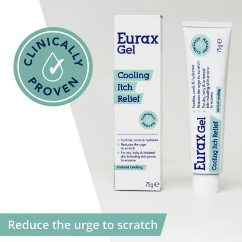Eurax Cooling Itch Relief Gel 75g (T)