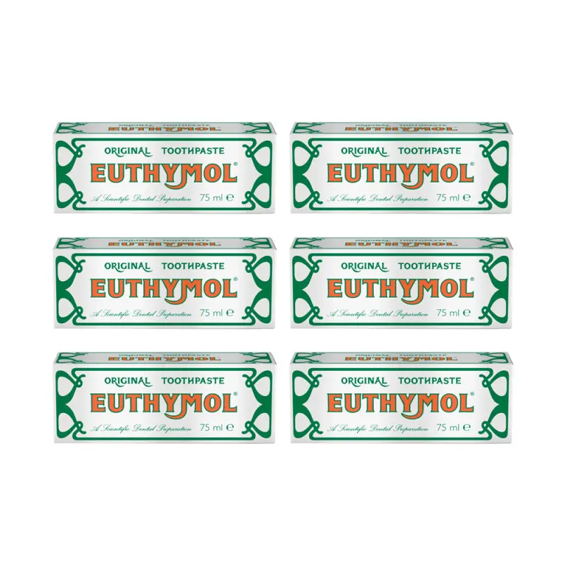 Euthymol Original Toothpaste 6 Pack
