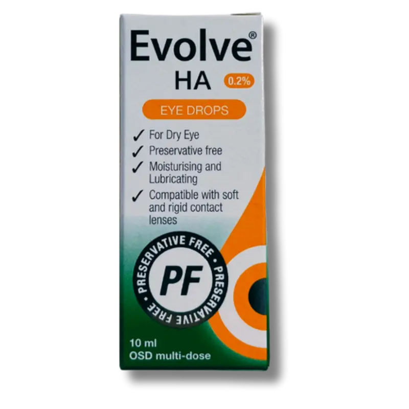 Evolve HA 0.2% Eye Drops 10ml