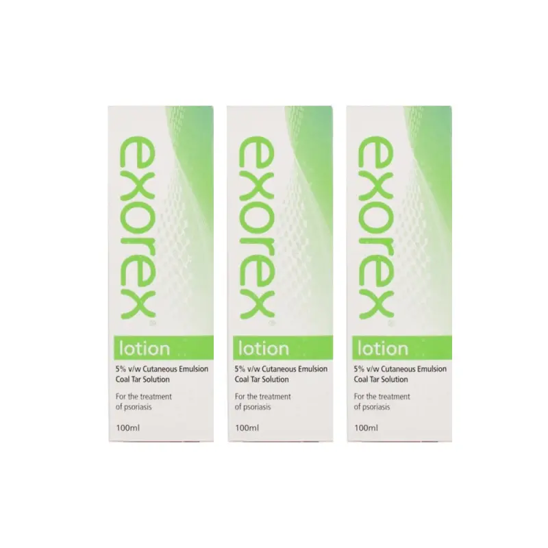 Exorex Lotion 5% Triple Pack