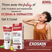 Exoskin Cream for Eczema & Dermatitis 40g restore moisture, soothes and hydrates skin