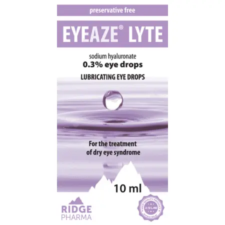 EYEAZE LYTE Sodium Hyaluronate 0.3% Eye Drops 10ml