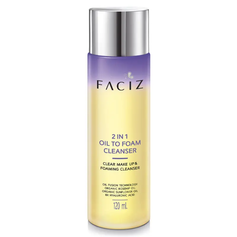 Faciz - 2in1 Oil To Foam Cleanser 120ml.