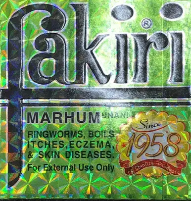 Fakiri Marham itches eczema boils skin care 14g