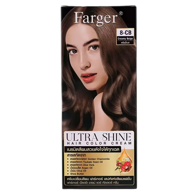 Farger - 8-CB - Creamy Beige, Ultra Shine Color Cream 100g.