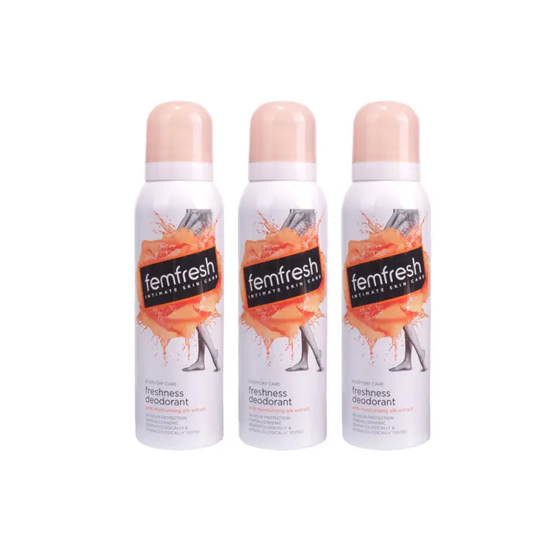 Femfresh Freshness Deodorant Spray Triple Pack