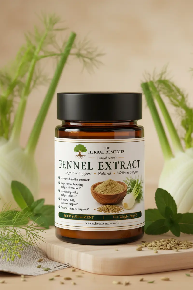 Fennel Extract | Digestive Health, Gut Comfort & Antioxidant Support