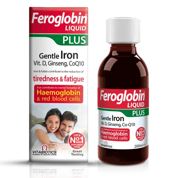 Feroglobin Plus Iron liquid 200mg
