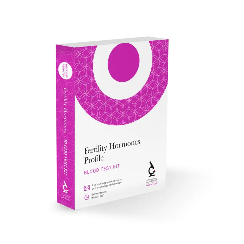 Fertility Hormones Profile 5 health indicators in stroe/home