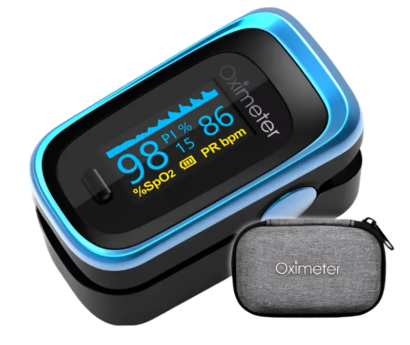 Fingertip Pulse Oximeter with Case