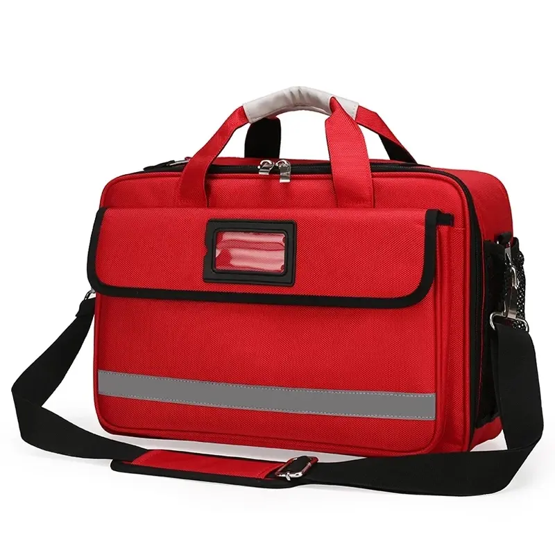 First Aid Medical Emergency Bag (Waterproof, Multi-pocket)