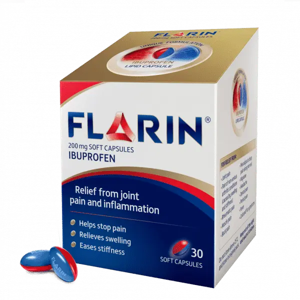Flarin 200mg Soft - 30 Capsules (D)