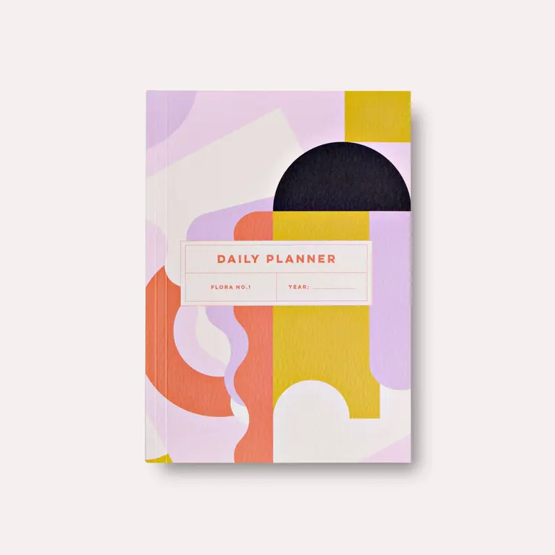Flora Undated Daily Planner Book